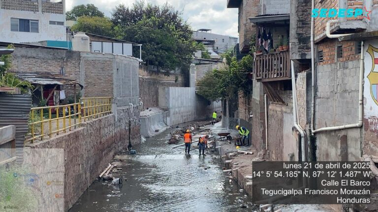 Construcción de obra de Mitigación en el sector de “los jucos”