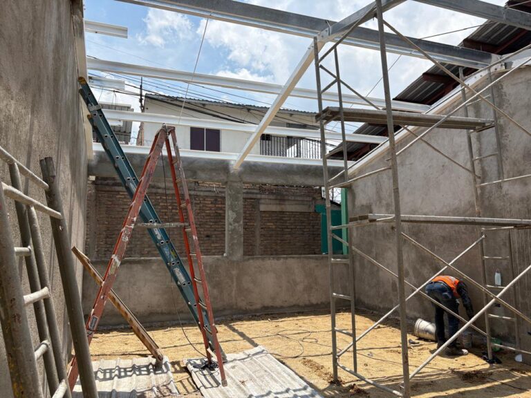 avance de obra del CEB “Cerro Grande 2”,