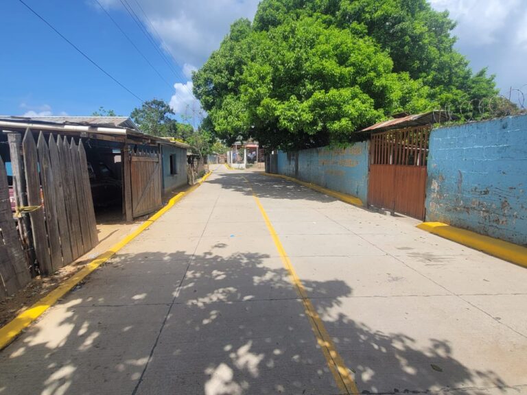 ejecutado proyecto de pavimentación